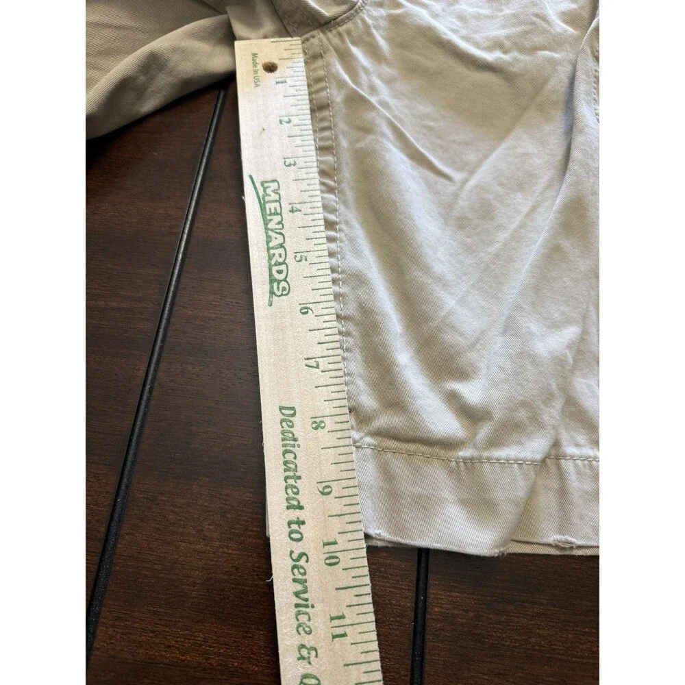 🔥American Eagle Men's Size 32 Cargo Shorts, Khaki Y2K Vintage Distressed